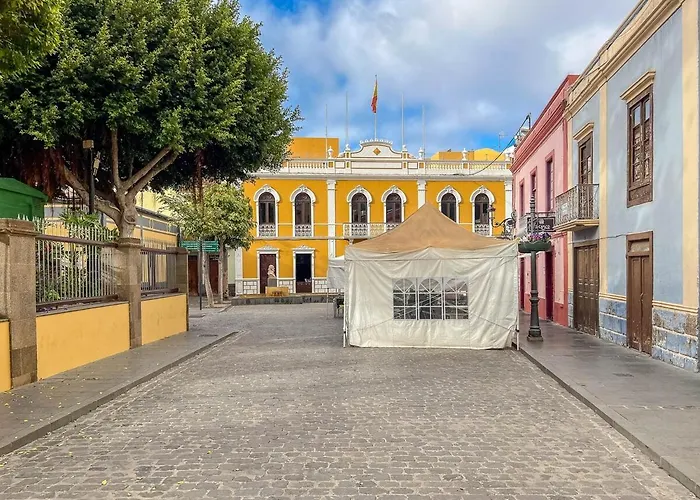 Casa Libelvik En Pleno Centro Con Terraza Vendégház