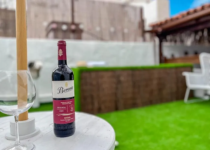 Casa Libelvik En Pleno Centro Con Terraza Vendégház 3*