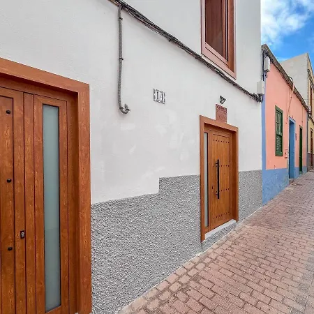 بيت ضيافة Casa Libelvik En Pleno Centro Galdar Con Terraza Gáldar
