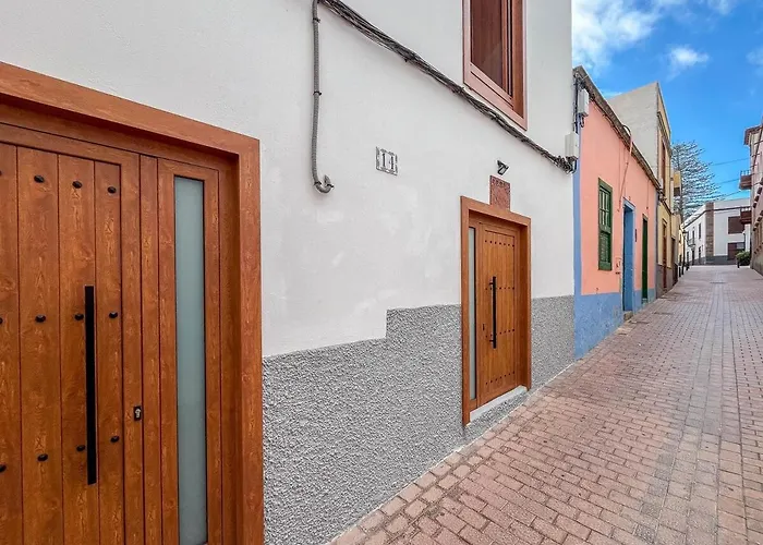 Vendégház Casa Libelvik En Pleno Centro Con Terraza Gáldar