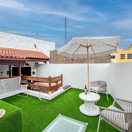 Apartamento Casa Libelvik En Pleno Centro Con Terraza Gáldar