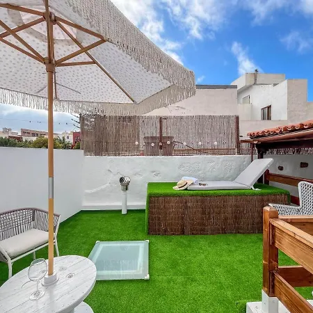 Casa Libelvik En Pleno Centro Galdar Con Terraza