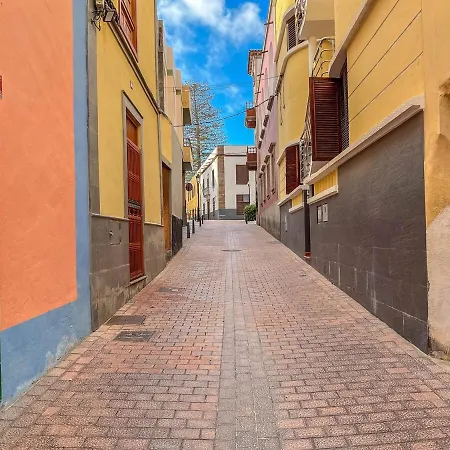 Casa Libelvik En Pleno Centro Con Terraza 게스트하우스 Gáldar