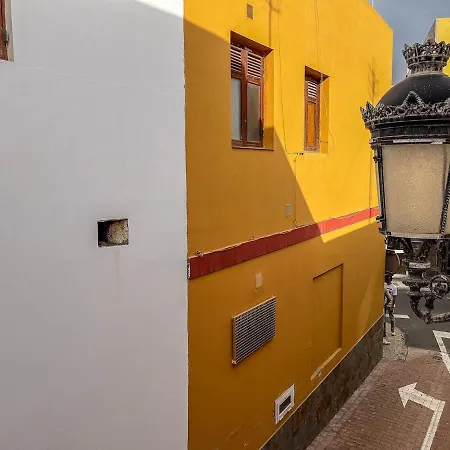 招待所 Casa Libelvik En Pleno Centro Galdar Con Terraza